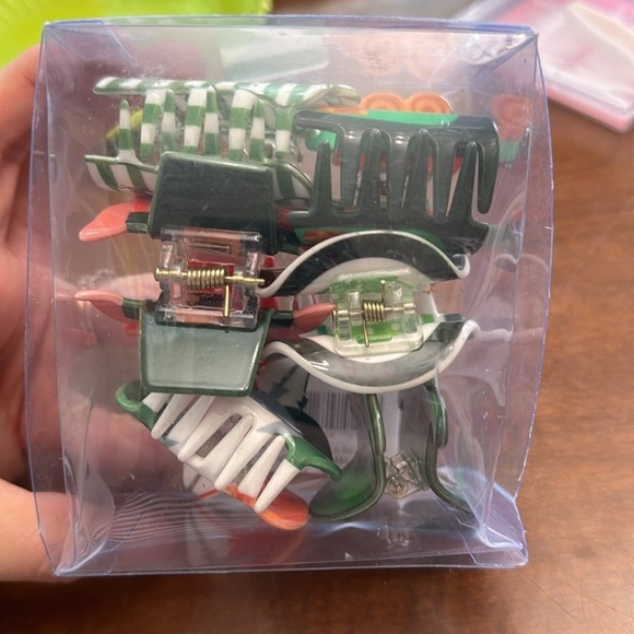 St Patrick’s day claw clips pack of 6 green Irish - Picture 5 of 6